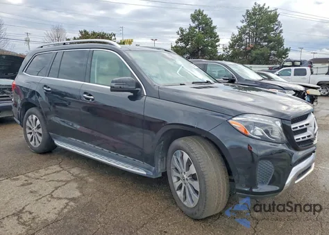 2018 Mercedes-Benz Gls 450 4Matic из США, поврежденный, VIN 4JGDF6EE3JB116236